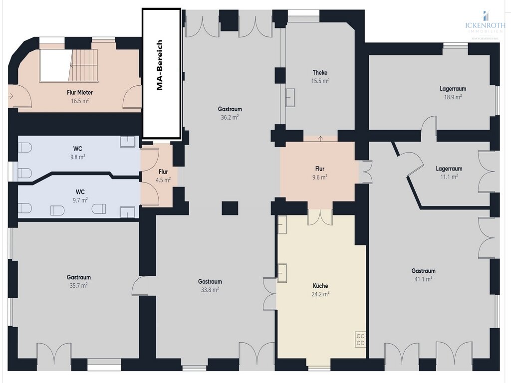 **Gastonomiebetrieb im hist. Gebäude mit großem Außenbereich - erstklassige Lage!** 