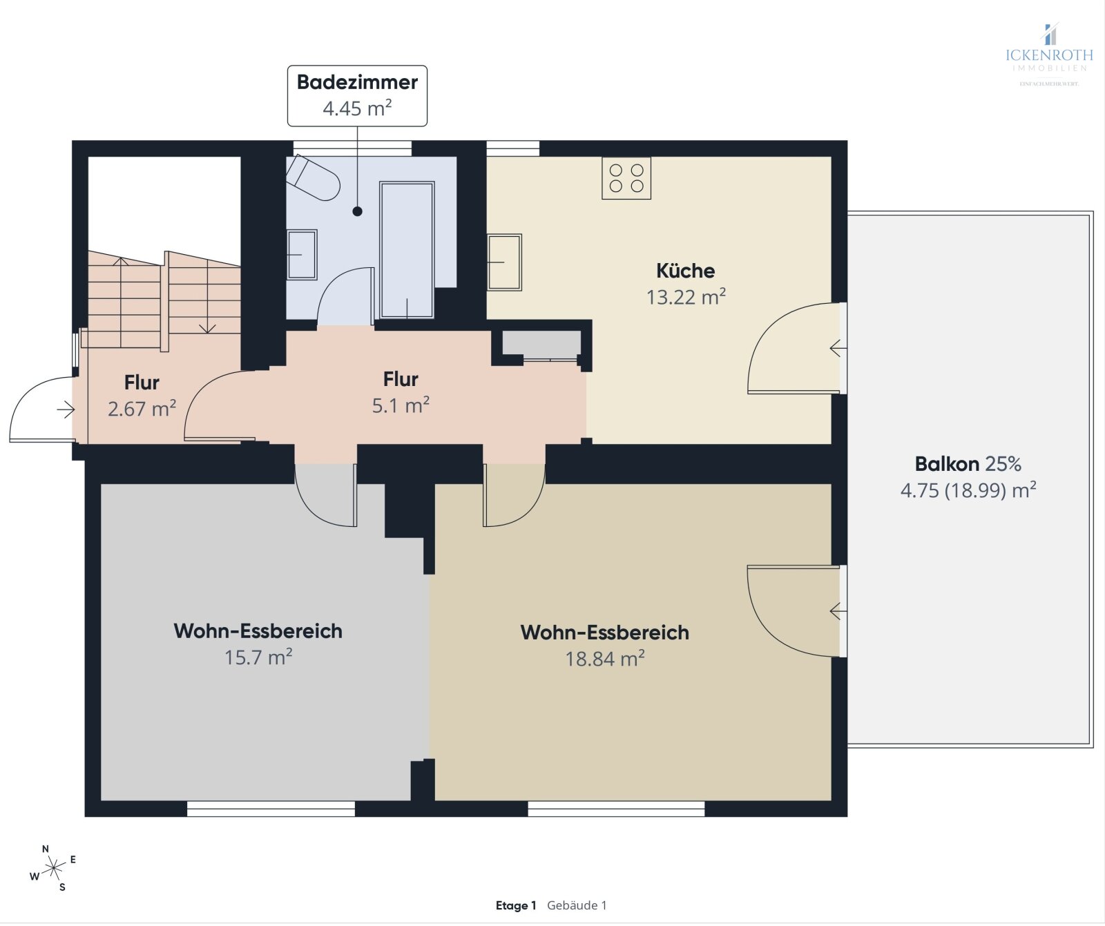 **Schönes EFH mit gr. Garage, guter Raumaufteilung & toller Gartenfläche - gute, ruhige Lage!**