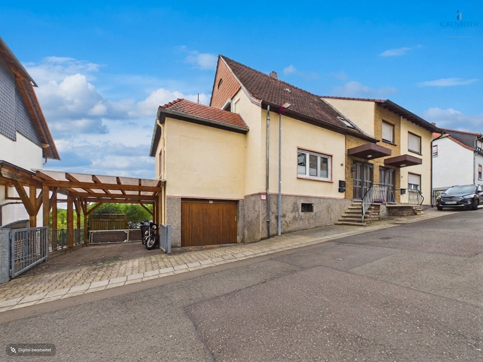 **Idyllische DHH mit schöner Gartenfläche,Garage,Klima,Weitblick,Glasfaser-ruhige Lage!**