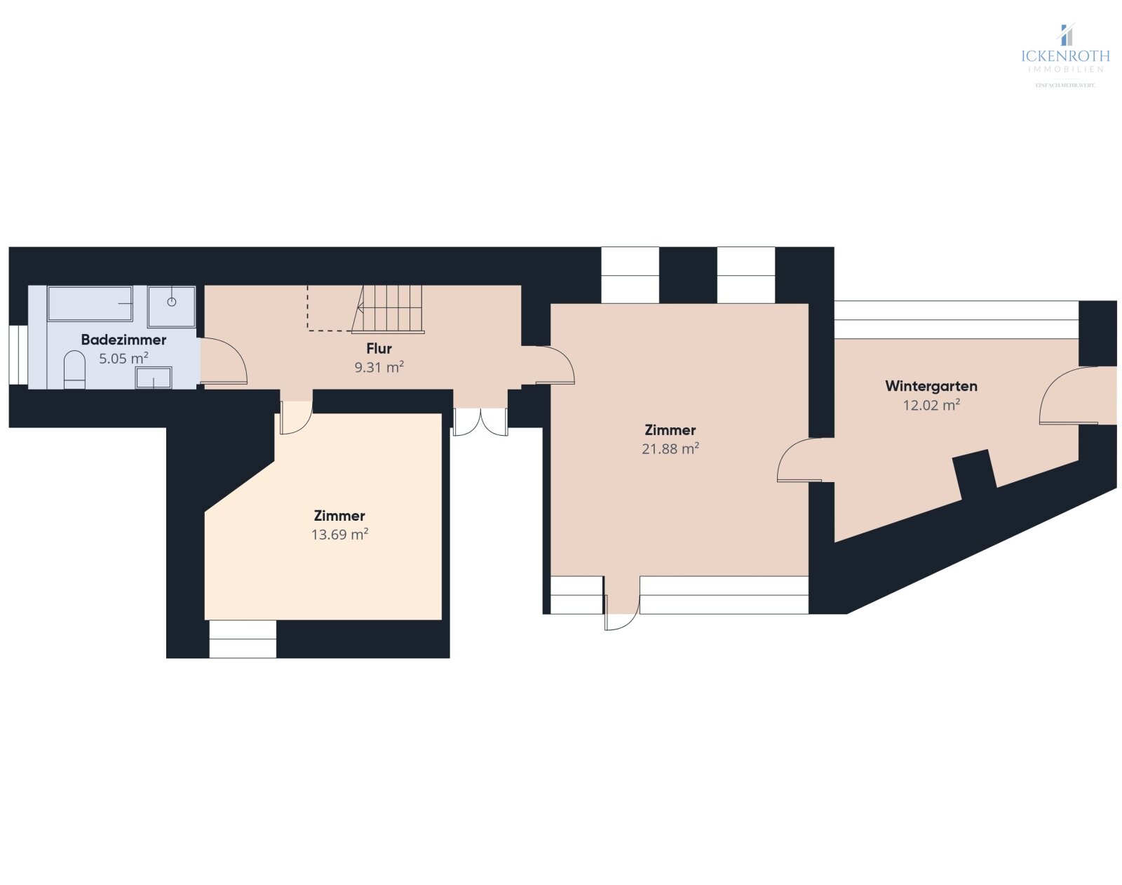 Haus 2 Grundskizze (OG) Haus 2 Grundskizze (OG)