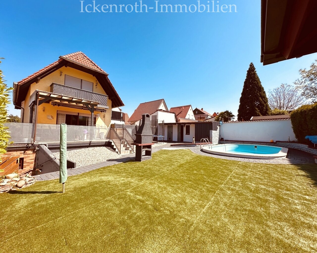 Göllheim: **Spannendes Haus für Familien mit toller Gartenfläche (Pool, Gartenhaus, Garage) ruhig&zentral**  Göllheim: **Spannendes Haus für Familien mit toller Gartenfläche (Pool, Gartenhaus, Garage) ruhig&zentral**