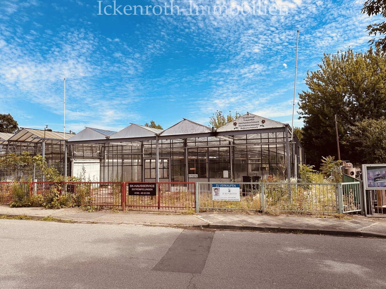 Mannheim: **Ehem. Gärtnerei auf großem Grundstück in Mannheim-Rheinau zu verkaufen**  Mannheim: **Ehem. Gärtnerei auf großem Grundstück in Mannheim-Rheinau zu verkaufen**